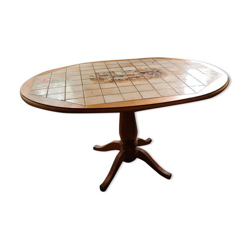 Table Ovale Bois