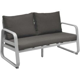 Canapé Extérieur 2.5 Places En Aluminium Tonio
