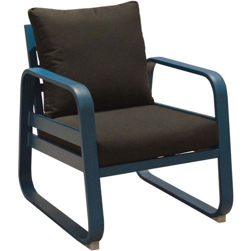 Fauteuil Extérieur Lounge En Aluminium Tonio