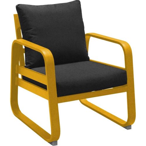 Fauteuil Extérieur Lounge En Aluminium Tonio