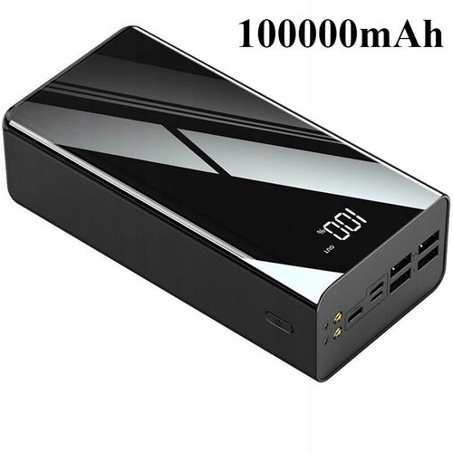 Chargeur Portable Batterie,Powerbank Argent 50000mah Iop258