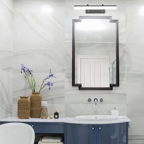 Lampe de salle de bain moderne sans fil avec lumière LED 9W 40CM Applique  murale étanche