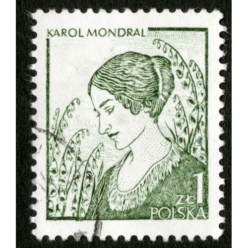 Timbre Oblitéré Polska,Karol Mondral,Zl 1
