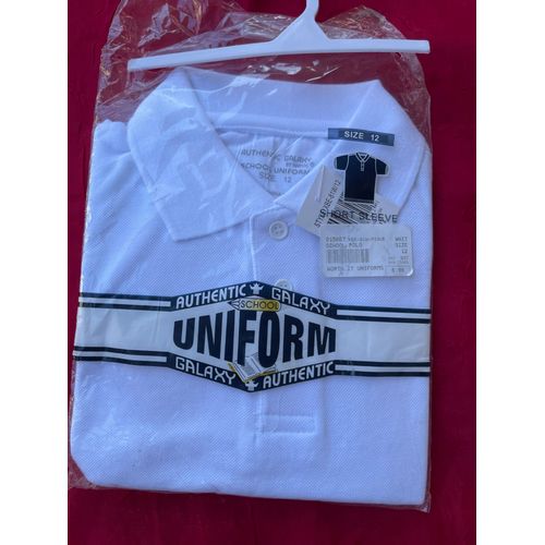 Uniforme D'ecole Us, Taille 12 Ans, Blanc.