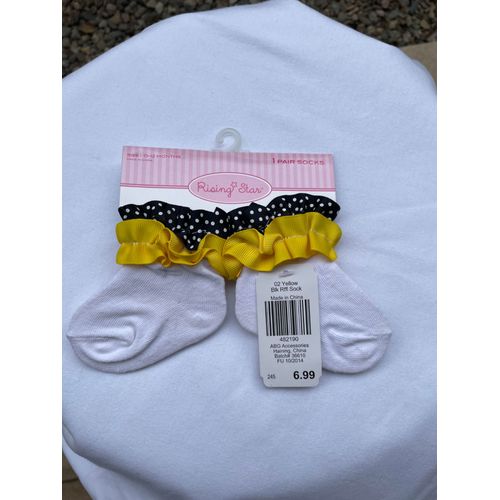 Chaussette Pour Bébé Fille, 0 À 12 Mois, Neuve