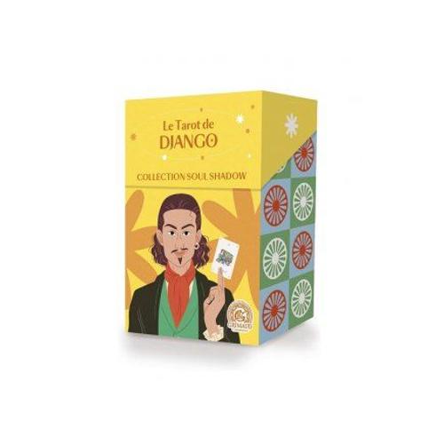 Le Tarot De Django Soul Shadow Collection - Jeu 78 Cartes Divinatoires - Initiation, Debutant - Cartomancie - Set Nouveaute Et Carte
