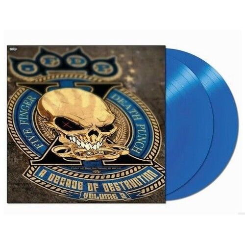 Five Finger Death Punch - A Decade Of Destruction, Vol 2 - Cobalt Blue [Vinyl Lp] Explicit, Blue, Colored Vinyl, Gatefold Lp Jacket, Ltd Ed