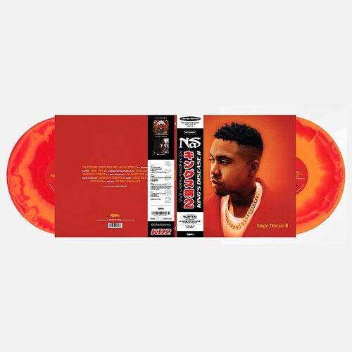 Nas & Damian Marley - King's Disease Ii [Vinyl Lp] Colored Vinyl, Orange, Red