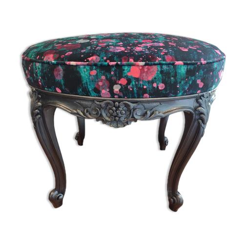 Tabouret Ovale Multicolore