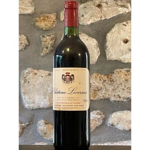 Vin Rouge, Haut Medoc, Château Liversan 1983