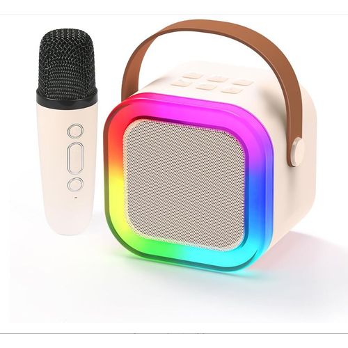 Micro Karaoke Enfants avec 1 Micro sans Fil, Cadeau Fille 4-12 Ans Anniversaire Jouet Fille 3-12 Ans Micro Enfant Cadeau Ado Fille Micro sans Fil Karaoke Jouet Garcon 4-12 Ans Musique Enfant