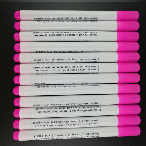 Stylo Marqueur Effaçable En Tissu, 10 Pièces, Pour Peinture À L'encre, À L'eau, Textile, Kit De Broderie Artisanale, Patchwork, Acessorios Para