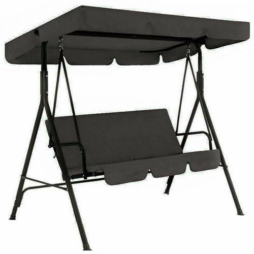 Housse De Remplacement Pour Siège Pivotant, Ensemble De Housses Pour Chaise De Jardin, Hamac, Coussin, 3 Places (Cadre Non Inclus)