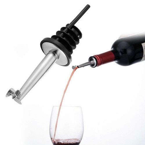 Bec Verseur D'huile/Bouche Avec Liège, Bouteille De Vin, Bouchon De Pot Sec Rouge Distributeur D'olive, Accessoires De Bar À Domicile