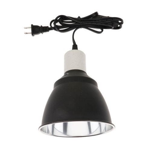 Nouveau Dispositif Dôme Lumineux Pour Reptile E27, Support De Lampe Réflecteur D'ampoule Uv, Support De Terrarium, Prise Us 110-120v