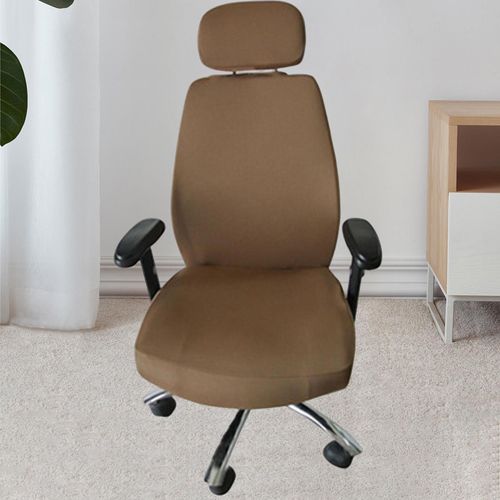 Housse De Chaise D'ordinateur, Siège Et Dossier, En Polyester, Pour Le Bureau