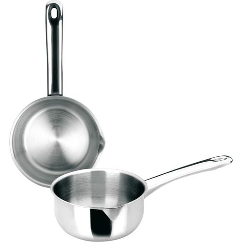 Ibili Casserole Bombée Avec Bec Verseur Prisma 12 Cm En Inox