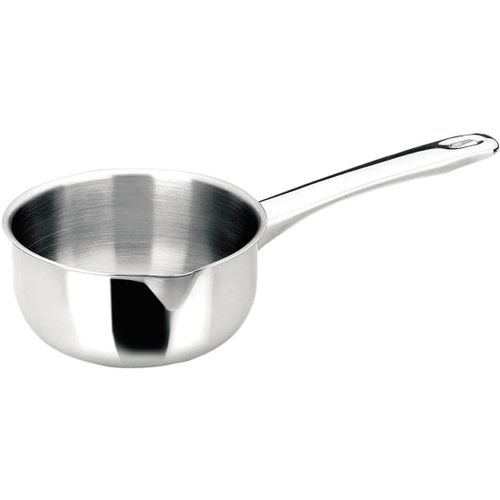 Ibili Casserole Bombée Avec Bec Verseur Prisma 14 Cm En Inox 18%