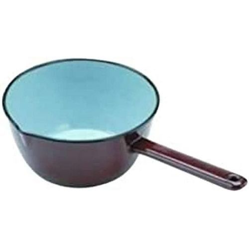 Ibili Casserole Conique Avec Bec Verseur 18 Cm En Acier Émaillé
