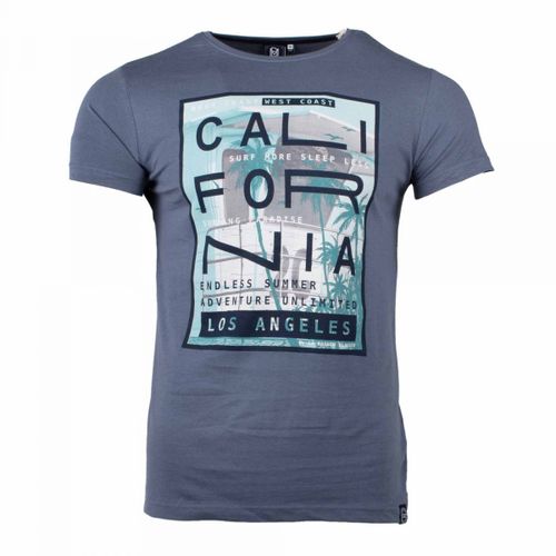 Tee Shirt Manches Courtes Imprime Coton Doux Californie Martial Assor 24 Homme Blaggio