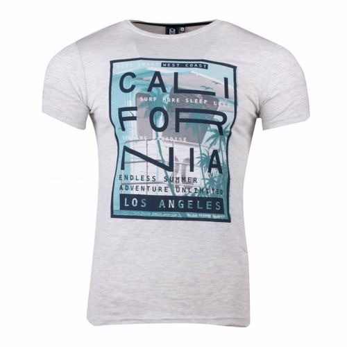 Tee Shirt Manches Courtes Imprime Coton Doux Californie Martial Assor 24 Homme Blaggio