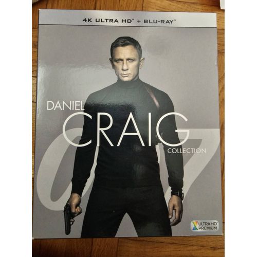 James Bond-Daniel Craig 4-Movie-Collection 4k Ultra-Hd Blu-Ray Import