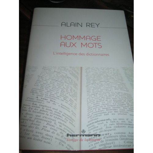 Hommge Aux Mots Alain Rey