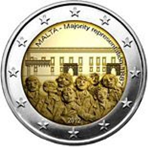 2 Euros Commémorative Malte 2012