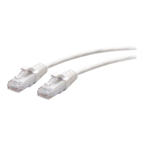 C2G 5ft (1.5m) Cat6a Snagless Unshielded (UTP) Slim Ethernet Network Patch Cable - White - Cordon de raccordement - RJ-45 (M) pour RJ-45 (M) - 1.5 m - 4.8 mm - UTP - CAT 6a - sans crochet, moulé...