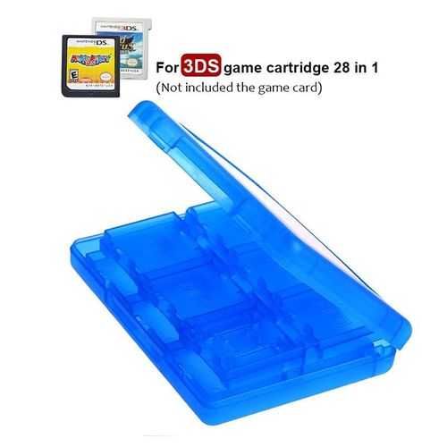Pour Nds 3ds Bleu - Étui Pour Cartes De Jeu 24/28 Grilles En 1 Pour Nintendo Switch Boîte De Rangement Portable Pour Nds/3ds 2ds/Ds Lite/Dsl Accessoires