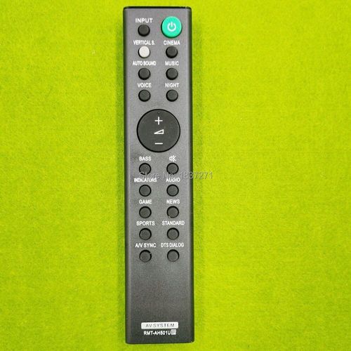 Télécommande Universelle de Rechange pour la barre de son Sony HT-X8500 HTX8500