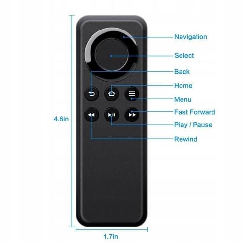 Télécommande Universelle de Rechange pour la télécommande Amazon Fire TV Stick BOX