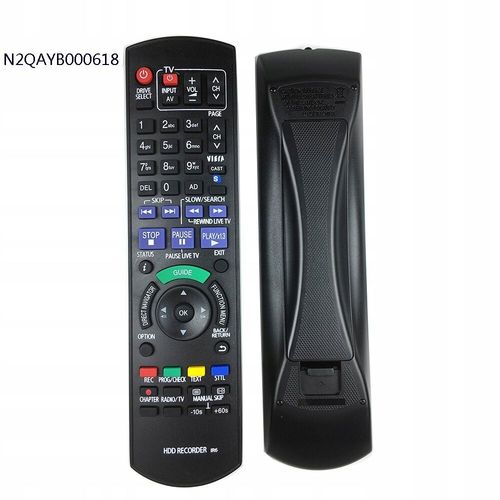 Télécommande Universelle de Rechange Pour Panasonic N2QAYB000618 disque dur d'origine DVD IR6