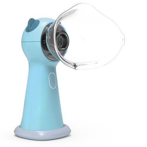 foret-bleu - Mini nébuliseur ultrasonique Portable rechargeable inhalateur Automatique silencieux humidificateur santé des adultes