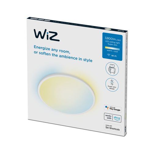 Wiz Superslim Deckenleuchte Tunable White 3800lm