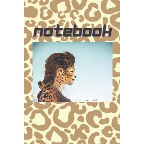 Cheetah Notebook For Women: Perfect Gift For Animal Lover Lined Notebook With 120 Pages 6x9 Dimension