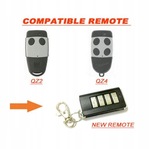 Télécommande Universelle de Rechange Télécommande porte de garage 433.92mhz