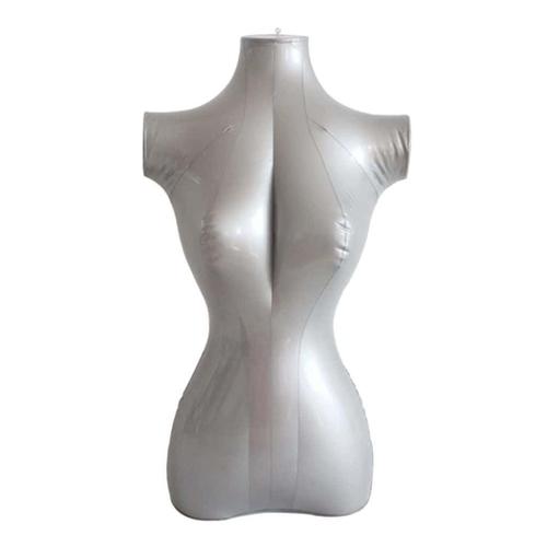 Mannequin Femme Buste Gonflable pour Vitrine Présentoir à Vêtements Couture