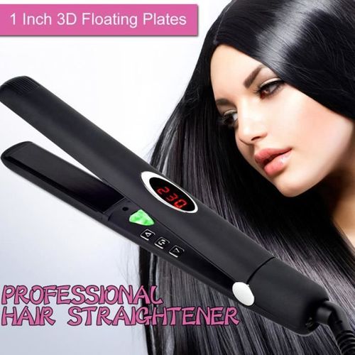Avanc Fer À Lisser Professionnel En Céramique Tourmaline Défriser Cheveux Styling Outil Utile Professionnel Mini Défrisant