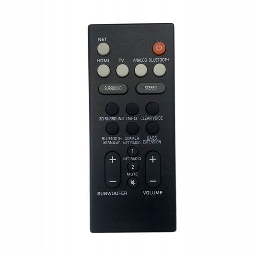 Télécommande Universelle de Rechange pour Yamaha YAS-106 YAS-207 ATS-1060 YAS-107 ATS-10
