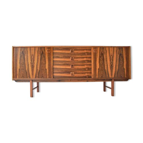 Enfilade En Palissandre Par Erik Wortz Pour Ikea Multicolore