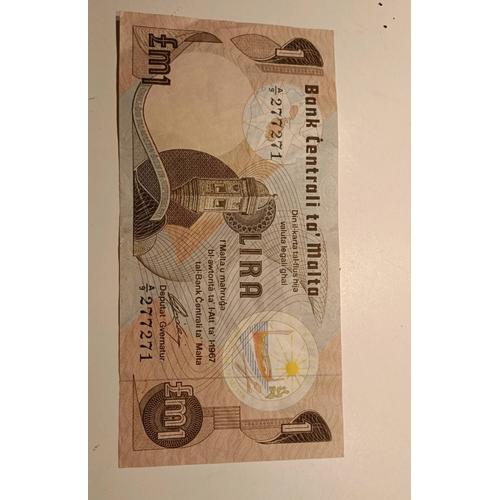 Billet Lire Maltais 