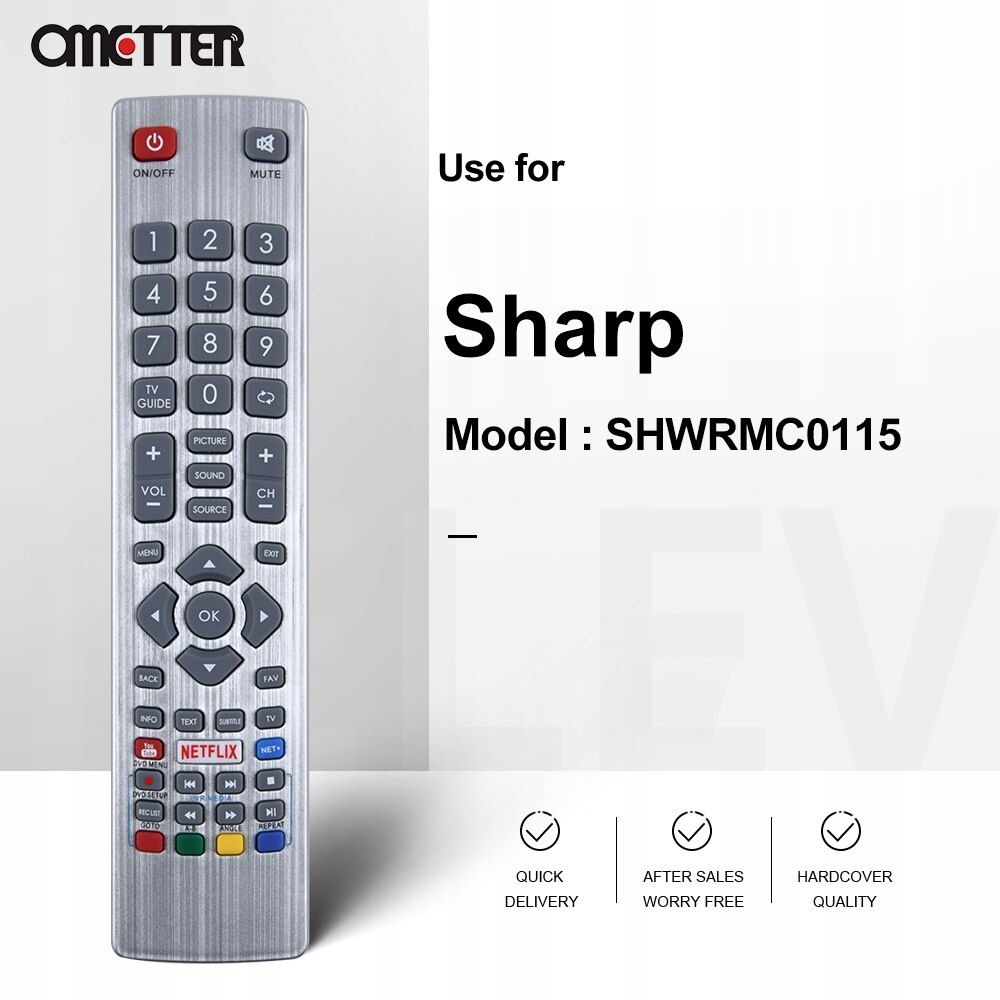 Tlcommande Universelle de Rechange pour tlcommande Sharp... - 2