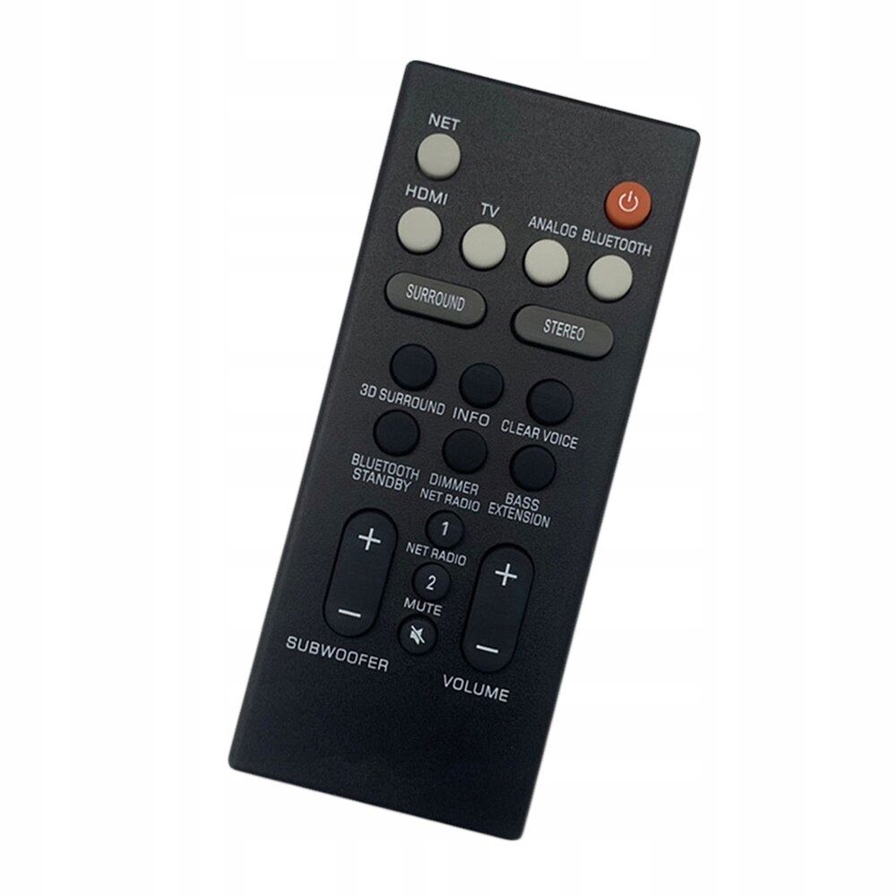 Tlcommande Universelle de Rechange pour Yamaha YAS-108 YAS...