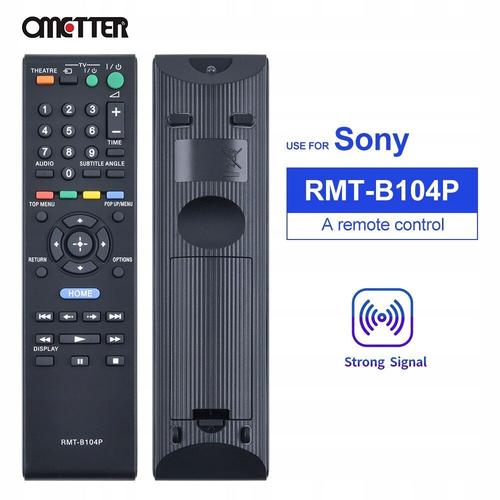Télécommande Universelle de Rechange pour Sony DVD Blu-ray Player RMT-B104P RMT-B104A pil