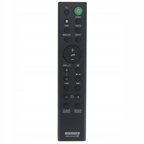 Télécommande Universelle de Rechange un ajustement pour la barre de son Sony HT-MT300 HT-MT301