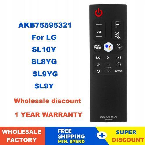 Télécommande Universelle de Rechange Pour le système audio LG SL10Y SL8YG SL9Y SL9YG