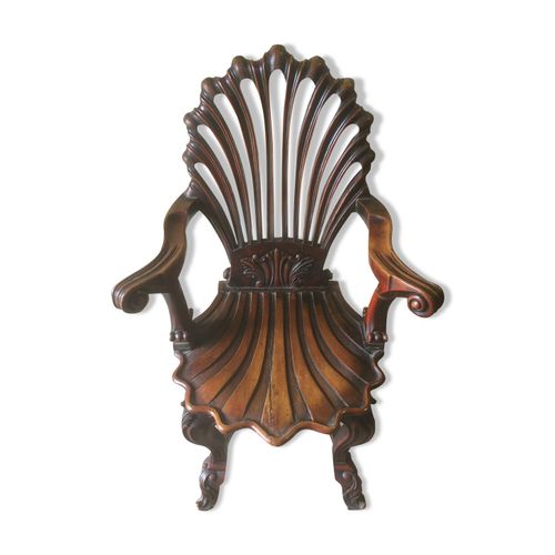 Fauteuil Baroque Bois