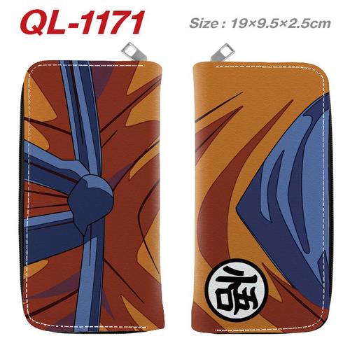 Dragon Ball Couleur Fermeture Éclair Portefeuille Portefeuille Billet Clip Dessin Animé Anime Périphérique Long Portefeuille Pochette Porte-Monnaie Ql-Jj3955