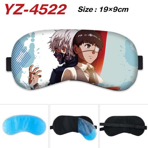 Tokyo Ghoul Anime Entourant Masque Pour Les Yeux Ghoul Compresse Chaude Et Froide Masque Pour Les Yeux Dessin Animé Mignon Masque Pour Les Yeux De Sommeil Yz-Jj5188